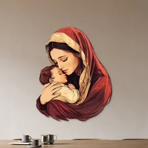 Nur Heute Bild Mutter mit kleinem Jesuskind