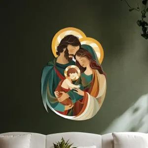 Bild Umarmung der Heiligen Familie Direktkauf