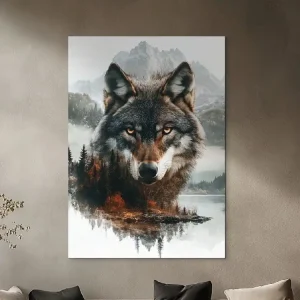 Preiswert Bild Wolfsseele der Wildnis