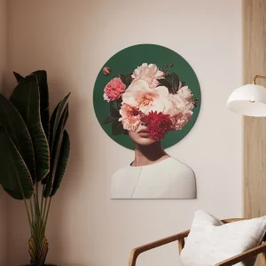 Rabatt Bild Zuflucht in der Schönheit der Blumen