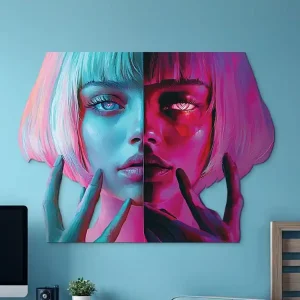 Gratis Versand Bild Zwei Gesichter