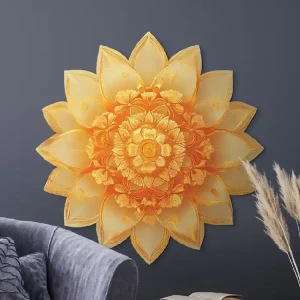Blumenmandala Gelbe Sonne Jetzt Kaufen