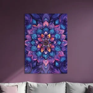 Begrenztes Angebot Blumenmandala Harmonie des Seins