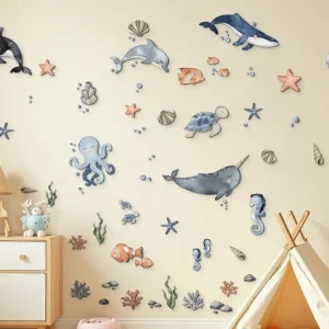Begrenztes Angebot Deko-Set für Kinder SANFTER OZEAN