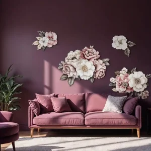 Aktuell Bild Rosa-weiße Blumen