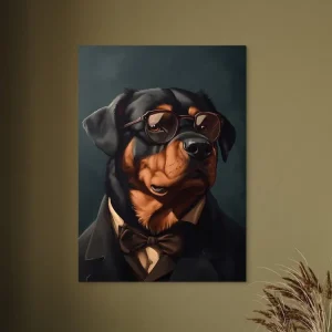 Bild Rottweiler mit Haltung Neuheit