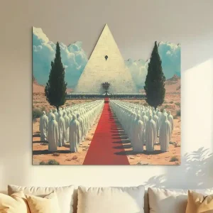 Beliebt Bild Stille unter der Pyramide