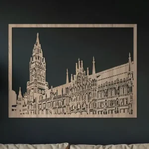 Jetzt Kaufen Bild Marienplatz mit dem Neuen Rathaus in München