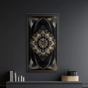 Design-Mandala Goldener Code Rabatt
