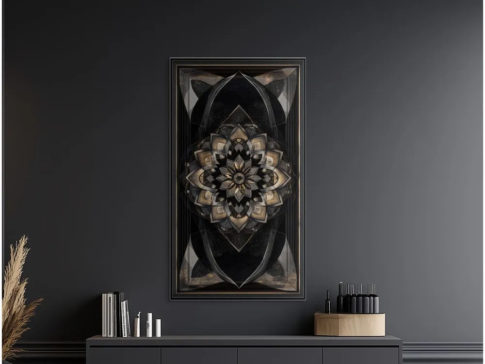 Design-Mandala Goldener Code Rabatt