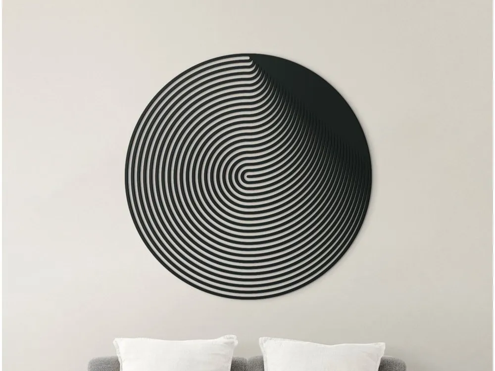 Schneller Versand Holzbild ABSTRAKTER GONG
