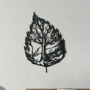Top-Seller Holzbild BAUM IM BLATT