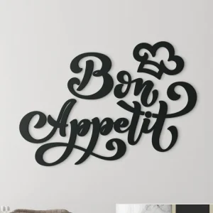 Gratis Versand Holzaufschrift Bon Appetit