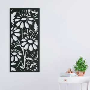 Neuheit Holzbild für die Wand BLUMEN