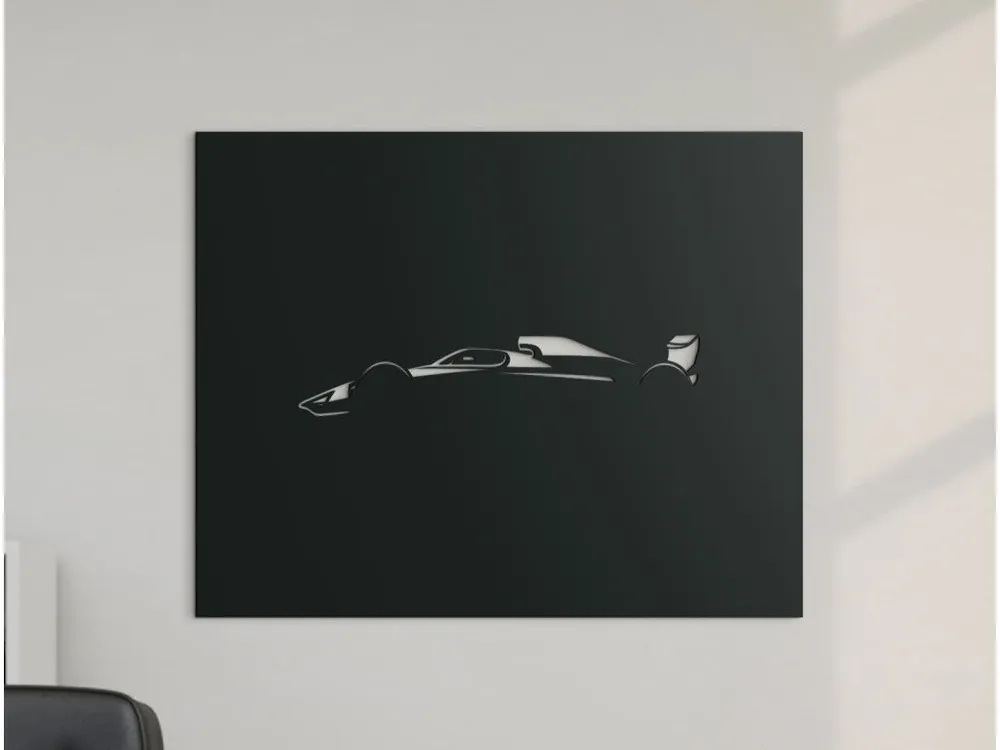 Holzbild für die Wand FORMEL 1 Garantierte Lieferung