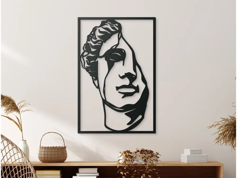 Sichere Zahlung Holzbild für die Wand GESICHT