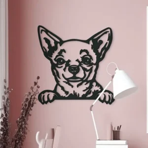Holzbild für die Wand CHIHUAHUA Letzte Chance