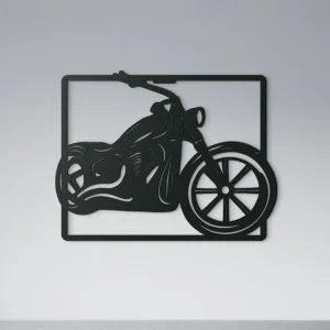 Holzbild für die Wand CHOPPER Mega-Angebot