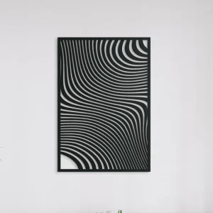 Holzbild für die Wand KONVERGENZEN Heißes Angebot