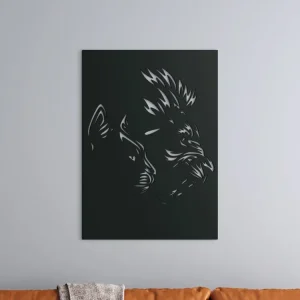 Holzbild für die Wand LÖWIN UND LÖWE Preis Gesenkt
