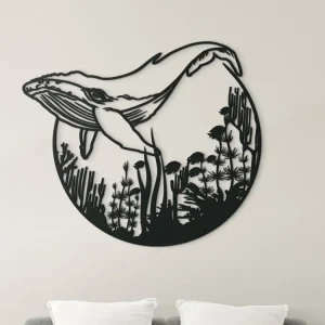 Holzbild für die Wand WALFISCH Markenware