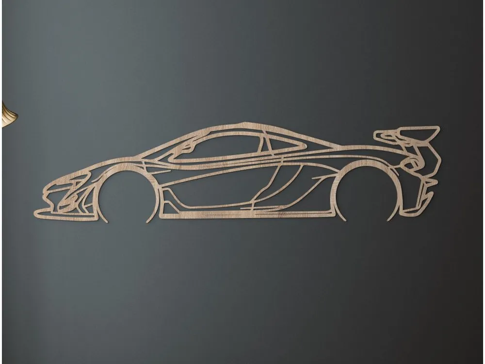 Aktuell Holzbild McLaren P1 GTR