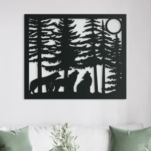 Holzbild WÖLFE Must-Have