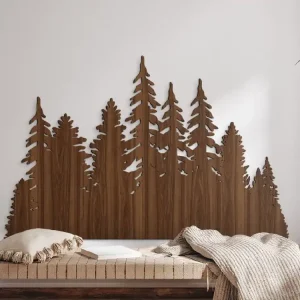 Holzdekoration Finsterer Wald Sichere Zahlung