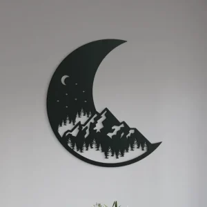 Holzdekoration Mond und Sterne Wochenendangebot