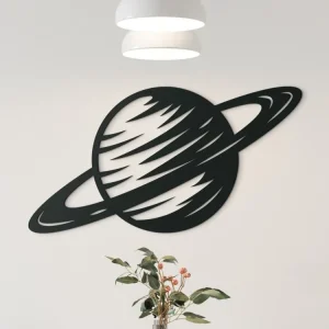 Holzdekoration PLANET SATURN Markenware
