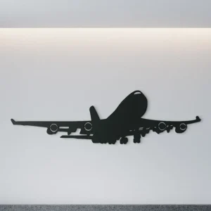 Hölzerne Wanddekoration FLUGZEUG Kostenfreie Lieferung