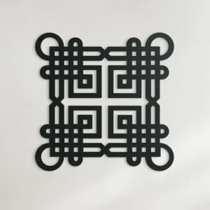Holzmandala GEOMETRISCHE FORMEN Gratis Versand