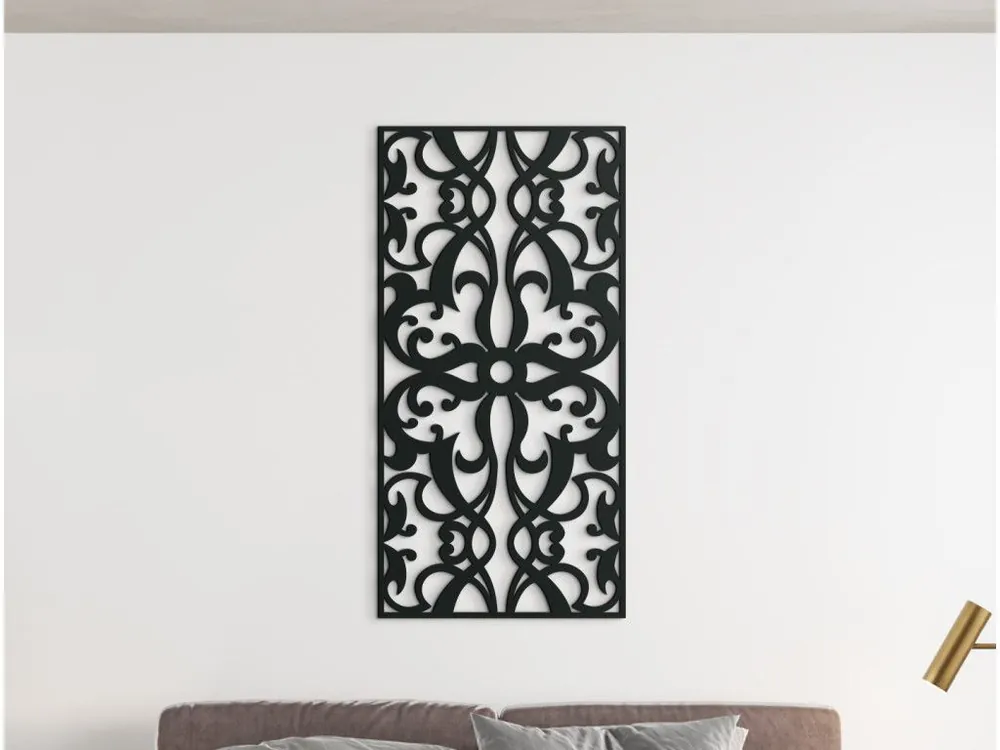 Holzpaneel für die Wand BLUMENORNAMENT Sichere Zahlung