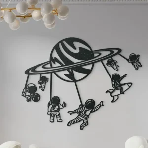 Holzsticker ASTRONAUTEN Schnäppchen