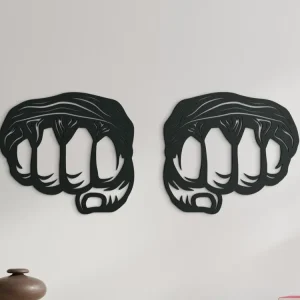 Heißes Angebot Holzsticker BOXERHÄNDE