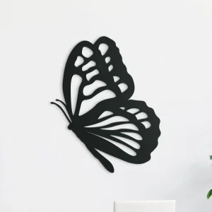 Holzsticker FLIEGENDER SCHMETTERLING Neu