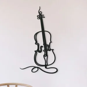 Holzsticker für die Wand GEIGE Abverkauf