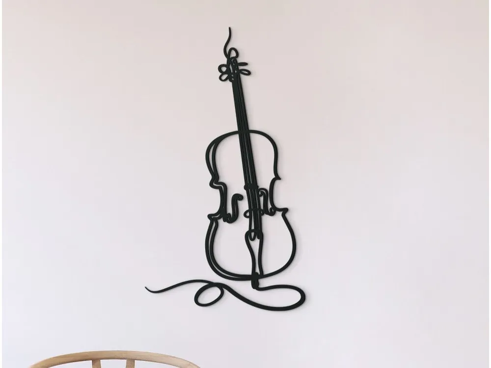 Holzsticker für die Wand GEIGE Abverkauf