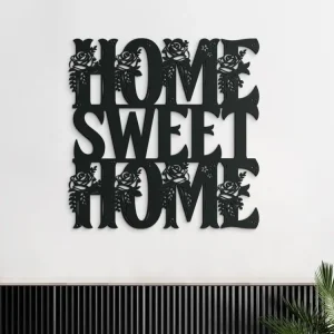 Holzsticker für die Wand Home Sweet Home Preis Gesenkt