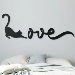 Holzsticker für die Wand LOVE Neue Kollektion