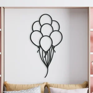 Holzsticker für die Wand LUFTBALLONS Preiswert