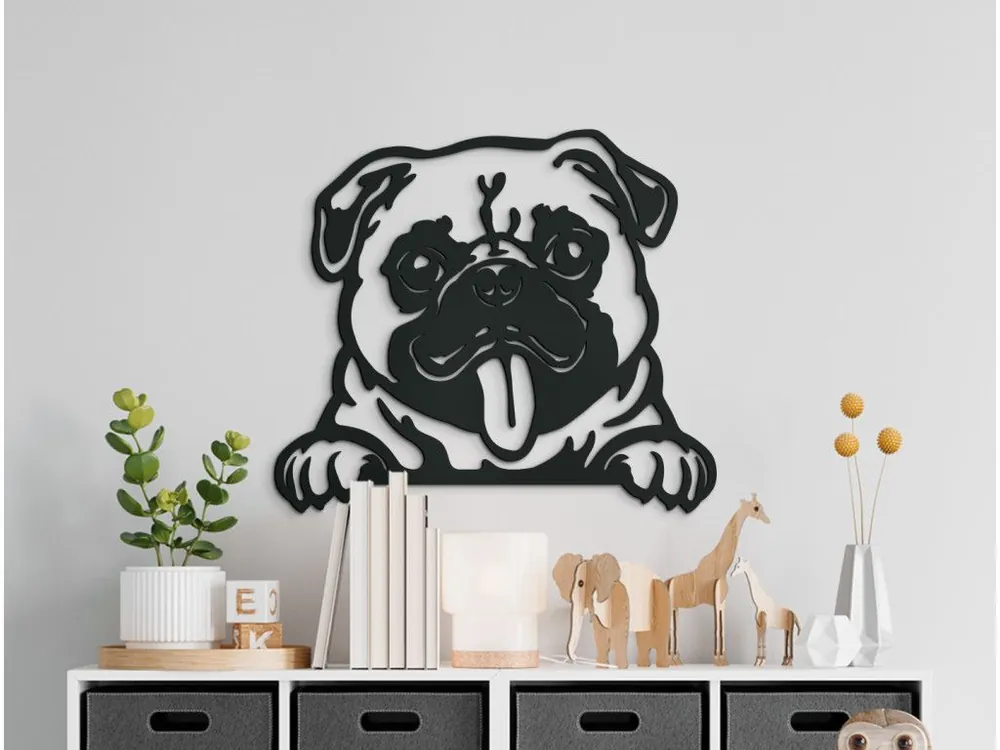 Holzsticker für die Wand MOPS Markenprodukt