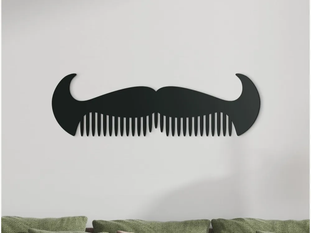 Sonderaktion Holzsticker für die Wand SCHNURBART