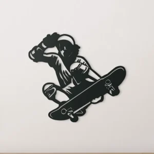Top-Angebot Holzsticker für die Wand SKATEBOARDER