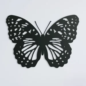 Holzsticker für die Wand ZAUBERHAFTER SCHMETTERLING Nur Für Kurze Zeit