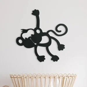 Holzsticker fürs Kinderzimmer AFFE Sonderaktion