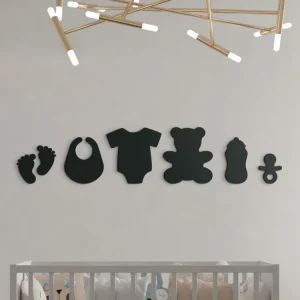 Holzsticker fürs Kinderzimmer BABY Beliebt