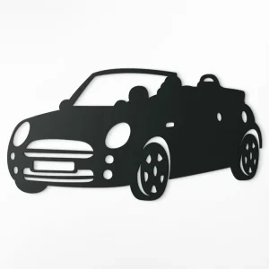 Bestpreis Holzsticker fürs Kinderzimmer CABRIOLET