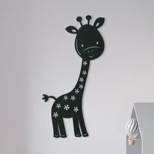 Holzsticker fürs Kinderzimmer GIRAFFE Nur Heute