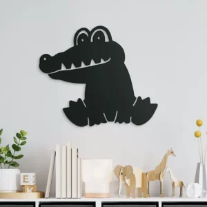 Schnäppchen Holzsticker fürs Kinderzimmer KROKODIL